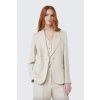 Dámské sako MaxMara WKDNALUT 2615041072650 krémové