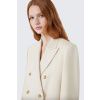 Dámské sako Weekend MaxMara WKDNEMBI 2615041062650 krémové