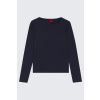 Dámský top HUGO Dasiia 50545208 modrý