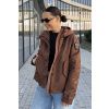 Dámská bunda BLAUER MARCELLA 26SBLDC01219 hnědá