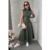 Dámské šaty MaxMara Studio MSTGESTO 2616221052650 zelené
