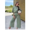 Dámská košile MaxMara Studio MMLRITO 2616111038650 zelená