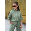 Dámská košile MaxMara Studio MMLRITO 2616111038650 zelená