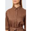 Dámské šaty MaxMara MMLTABELLA 2616221068650 hnědé