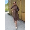 Dámské šaty MaxMara MMLTABELLA 2616221068650 hnědé
