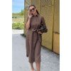 Dámské šaty MaxMara MMLTABELLA 2616221068650 hnědé