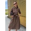Dámské šaty MaxMara MMLTABELLA 2616221068650 hnědé