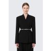 Dámské sako MaxMara Studio MSTQUINOA 2616041035650 černé