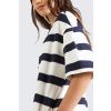 Dámské šaty MaxMara MMLMELA 2616621017650 modrobílé