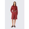 Dámské kraťasy MaxMara Studio MSTCARAVAN 2616141012650 vínové