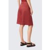 Dámské kraťasy MaxMara Studio MSTCARAVAN 2616141012650 vínové