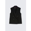 Dámská vesta MaxMara Studio MSTAIA 2616281012650 černá