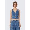 Dámský top MaxMara SPXDAMA 2612151012650 modrý