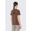 Dámské tričko MaxMara WKDMULTIF 2615971012690 hnědé