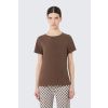 Dámské tričko MaxMara WKDMULTIF 2615971012690 hnědé