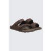 Pánské pantofle BOSS Black Surfley_Sand_mf  50563157 hnědé