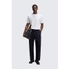 Pánské pletené tričko BOSS Black H-Nilton 50560468 bílé
