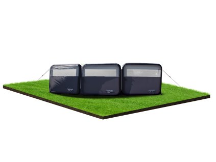 Vango 2020 awnings additions airbeam modular windbreak on grass HI