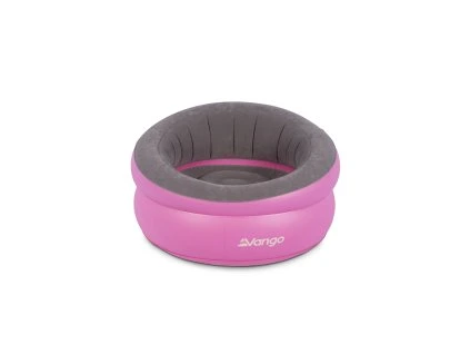 Donut Flocked Chair Pink 03