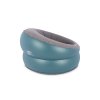Donut Flocked Chair Teal 06