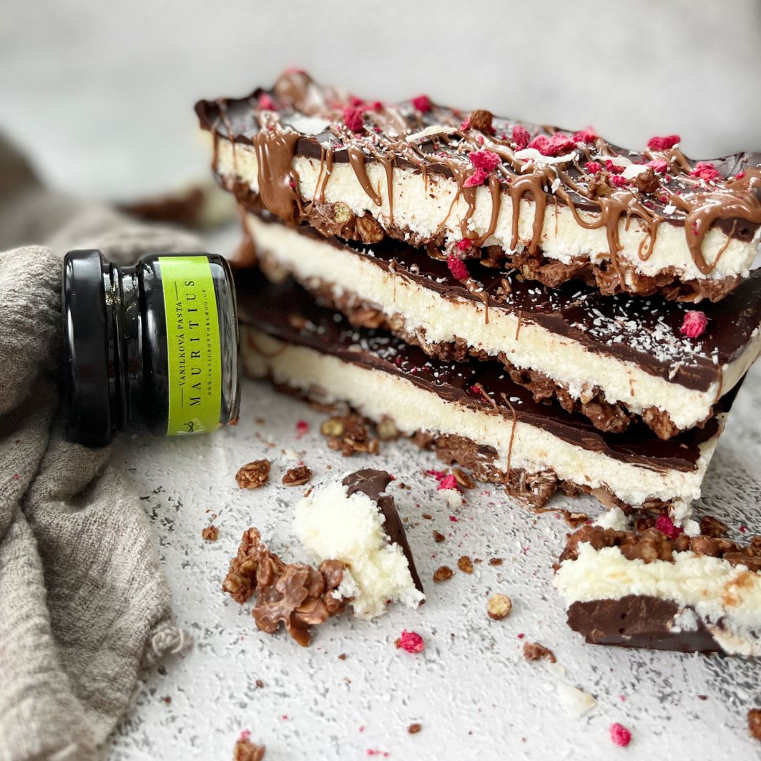 Křupavé kokosové tyčinky s vanilkou