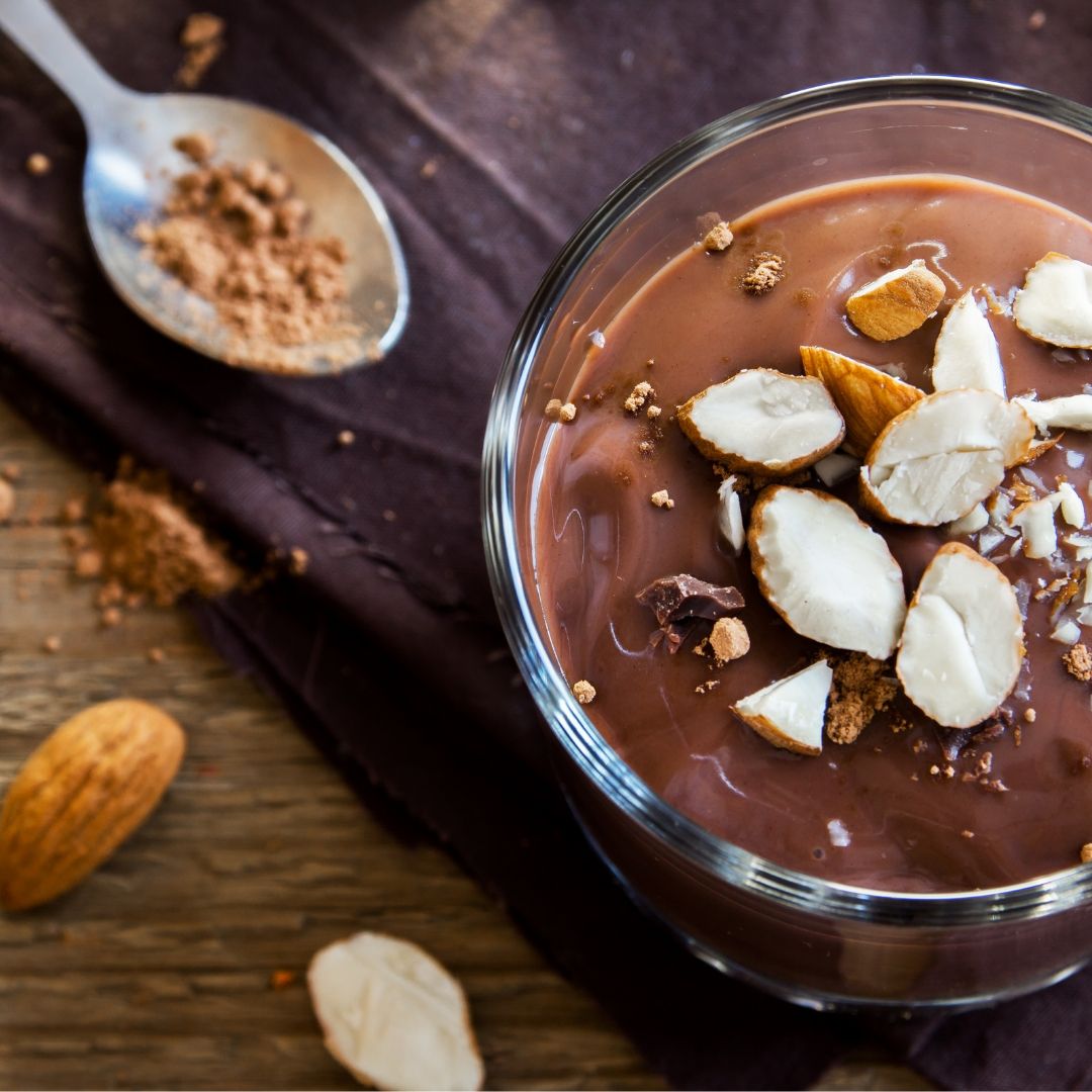 Čokoládovo-vanilková pěna z avokáda