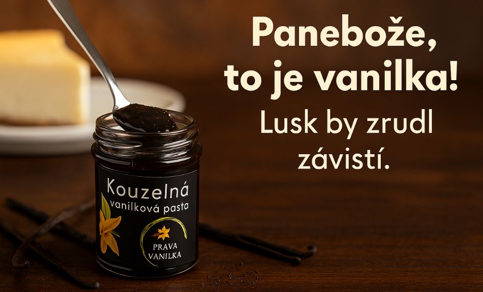 pravá vanilka ve všech podobách