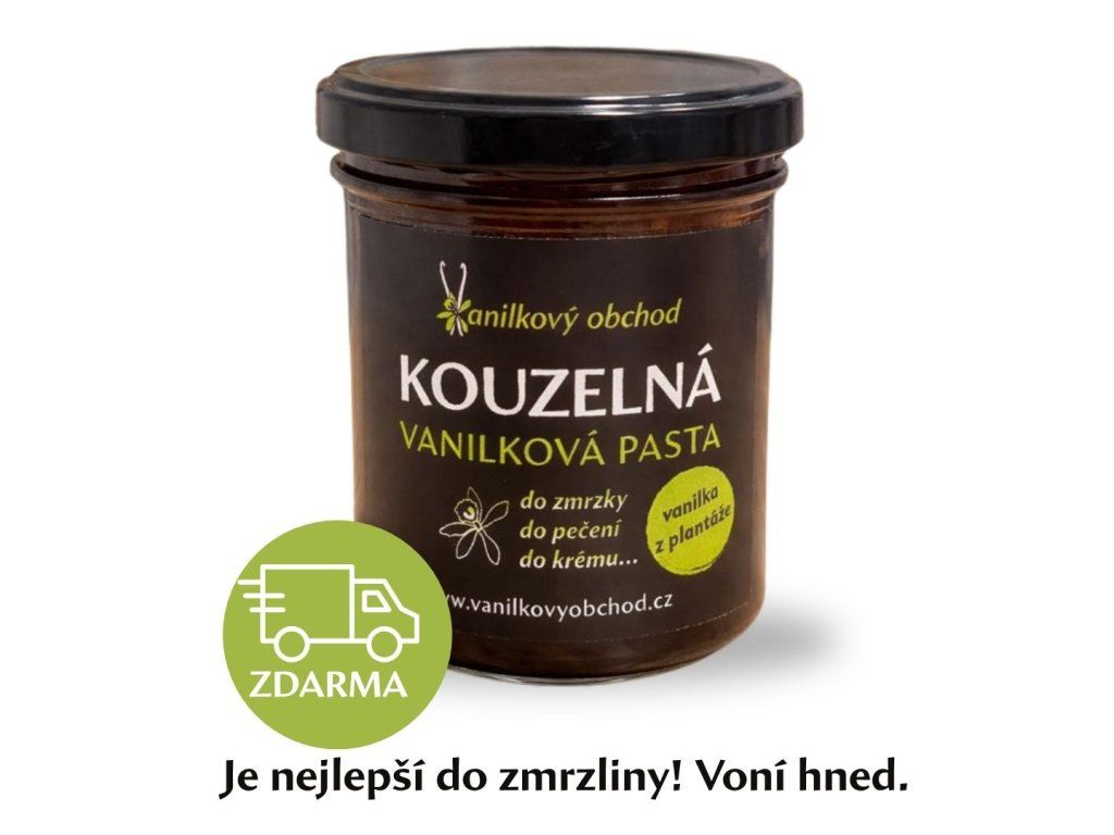 Kouzelná vanilková pasta