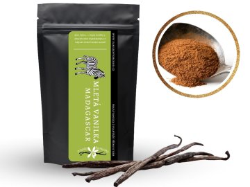 mletá vanilka madagaskar