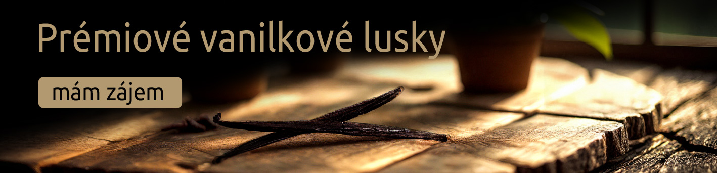 Vanilkové lusky prémiové kvality