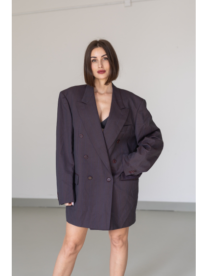 Fialové sako