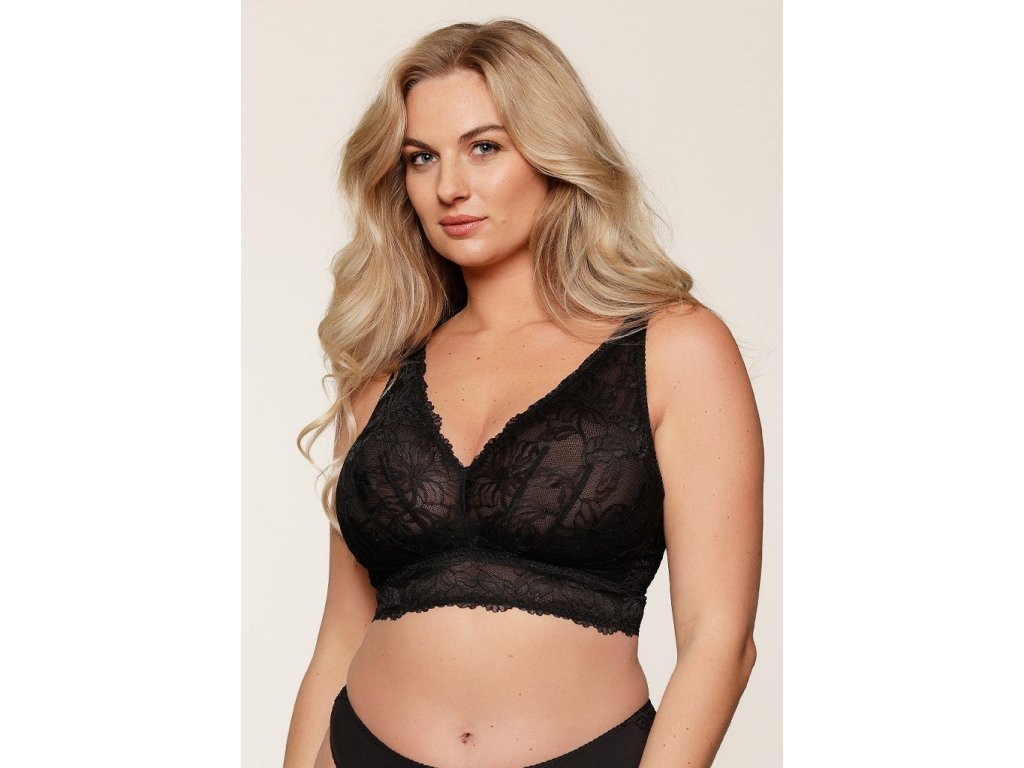 Dámská podpsrenka LingaDore 1800P-1 (Velikost 75 D, Barva Černá)