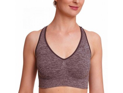 sportovní podprsenka  RACER SPORTS BRA - S šedá