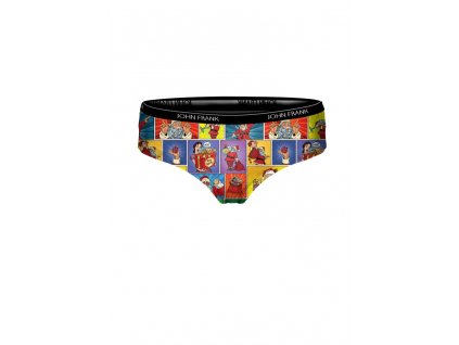 Dámské kalhotky John Frank WJFD-H40-CH-NEW YEAR COMICS