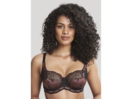 Dámská podprsenka Panache 7255 black/fig