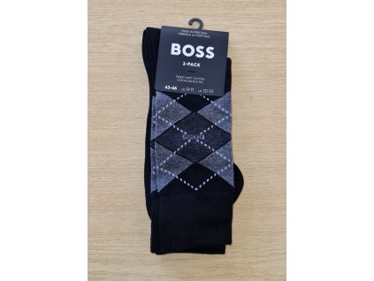 PÁNSKÉ PONOŽKY BOSS 50478352 2PACK