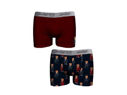Pánské boxerky John Frank JF2BEF30 2PACK