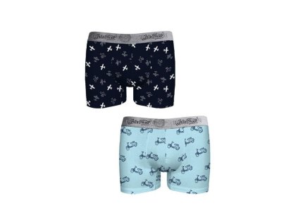 Pánské boxerky John Frank JF2BEF32 2pack