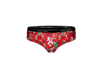 Dámské kalhotky John Frank WJFD-H52-CH-RED PARTY