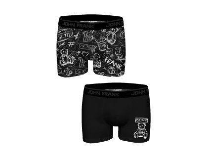 Pánské boxerky John Frank JF2BFUN103 2 PACK