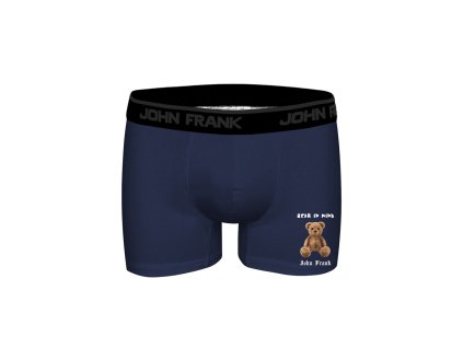 Pánské boxerky John Frank JFBDMOD129-BEAR3