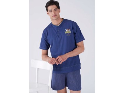 Pánské pyžamo Karelpiu KC8254
