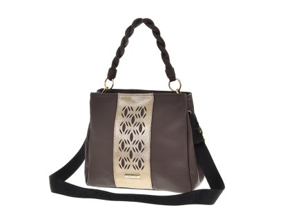 Laura Biaggi L325056 čokoláda zlatá