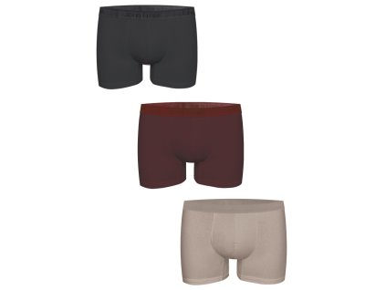 Pánské boxerky John Frank JF3BMODNA07 3 PACK (Velikost L, Barva Dle obrázku)