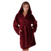 dámský župan Lilly extra s kapucí 3/4 one size (1058) (Velikost S-M, Lilly extra one size barvy Fuchsiová)