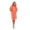 dámský župan Lilly extra s kapucí 3/4 one size (1058) (Velikost S-M, Lilly extra one size barvy Fuchsiová)