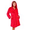 dámský župan Lilly extra s kapucí 3/4 one size (1058) (Velikost S-M, Lilly extra one size barvy Fuchsiová)
