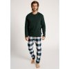 Pánské pyžamo Muydemi 13011025 (Velikost 2XL, Barva Zelená)