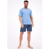 Pánské pyžamo Cornette 326/309 (Velikost L, Barva Sv. modrá)