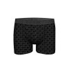 Pánské boxerky John Frank JFBJACQ20 (Velikost L, Barva Černá)